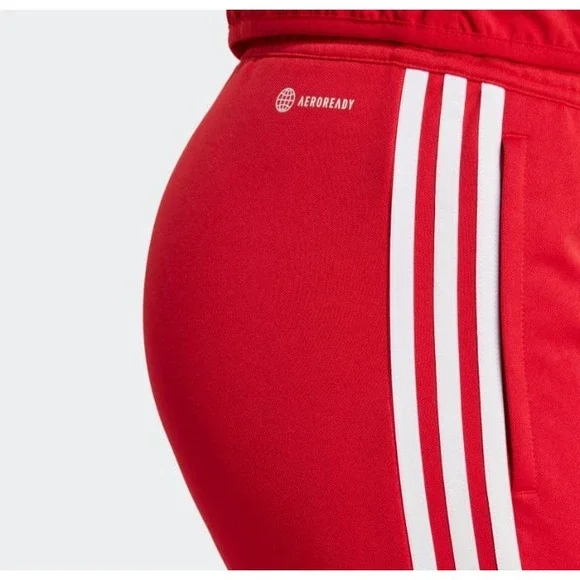 Adidas Tiro 24 Men's Soccer Track Jogger Pants IV7264 Red White NEW Size 2XL - Picture 4 of 9